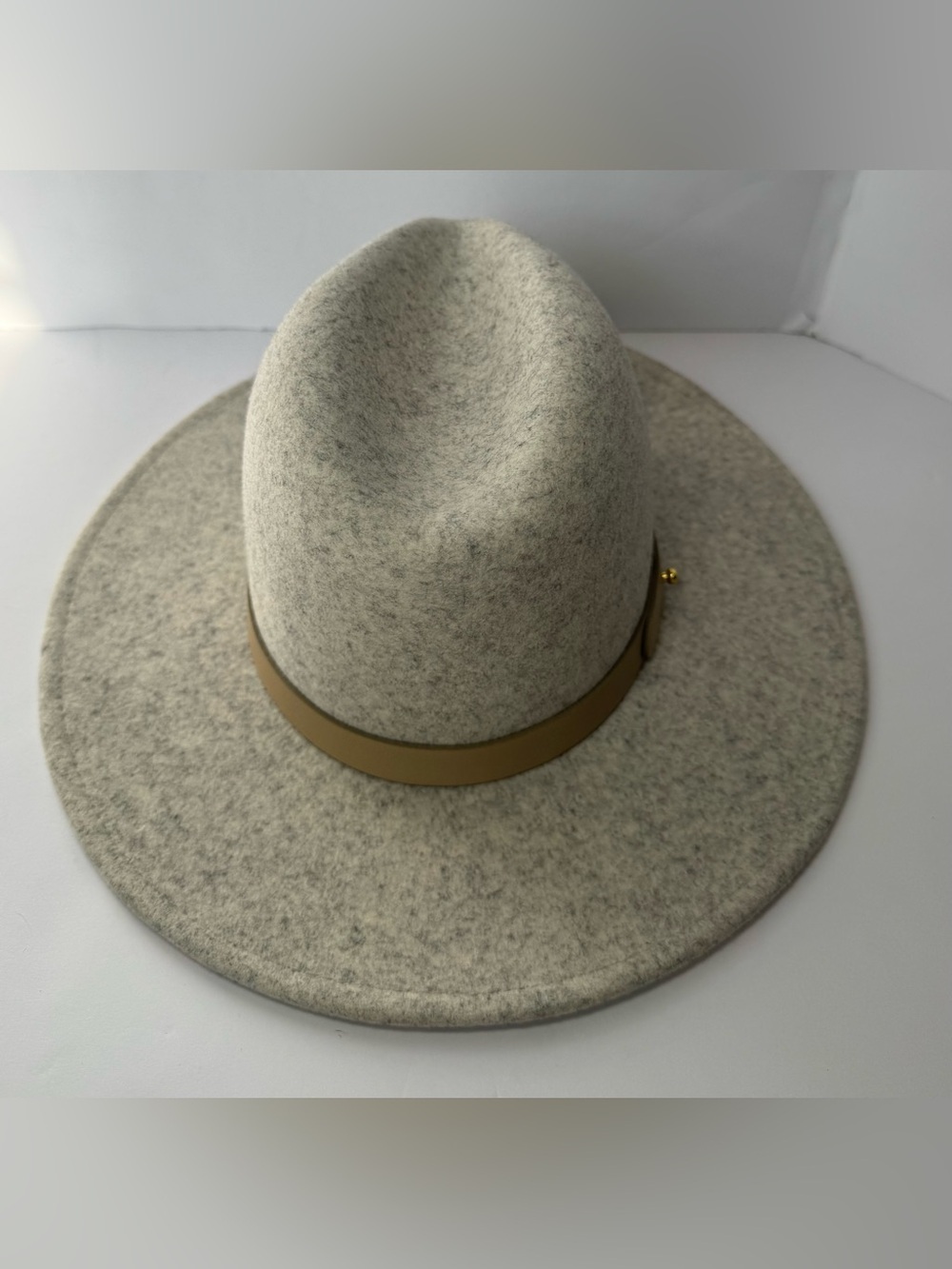 Lack of Color The Mack Wool Fedora Hat Grey Size Small 55cm